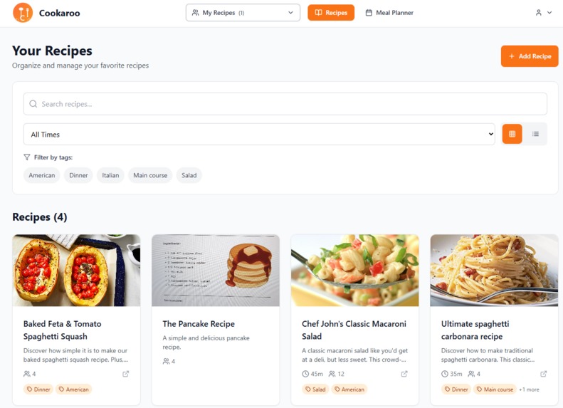 Cookaroo – screenshot 2