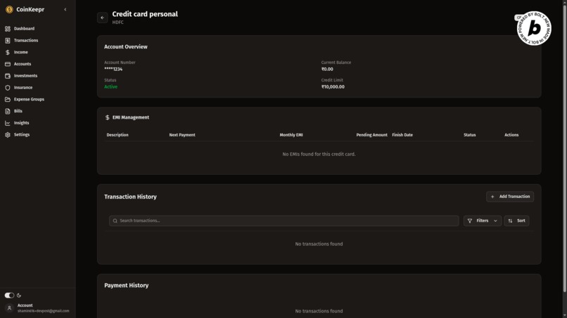 Coinkeepr – screenshot 10