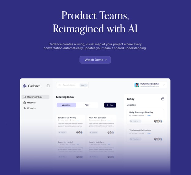 Cadence – screenshot 1