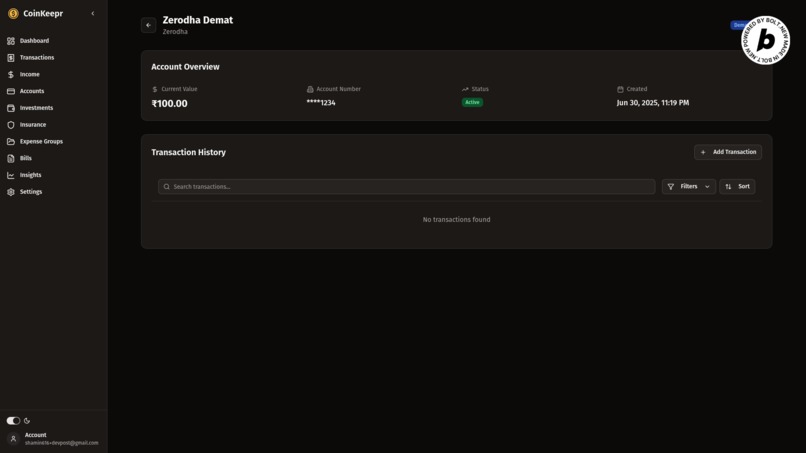 Coinkeepr – screenshot 12