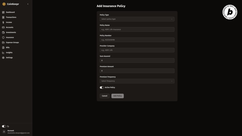 Coinkeepr – screenshot 14