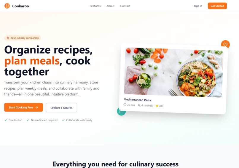 Cookaroo – screenshot 1