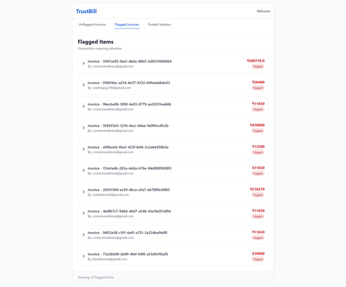 TrustBill – screenshot 3