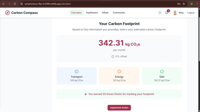Carbon Compass – screenshot 3