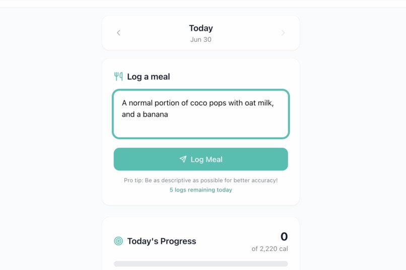 Mouthful — AI Calorie Tracker – screenshot 3