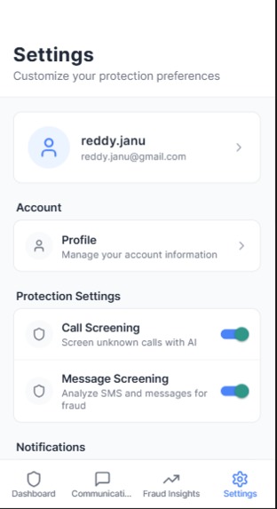 SafeLine.AI – Smart Fraud Defender & Communication Screener – screenshot 3