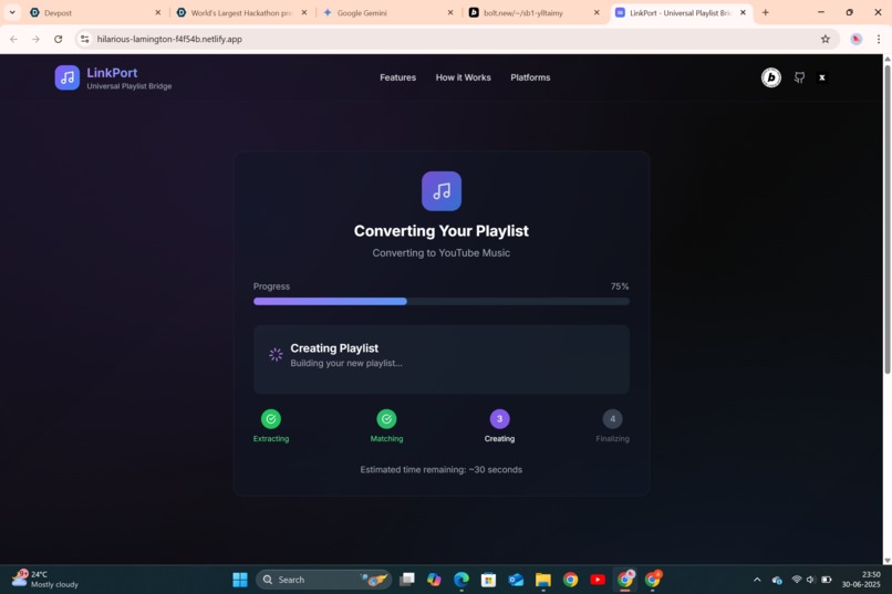 LinkPort – screenshot 3