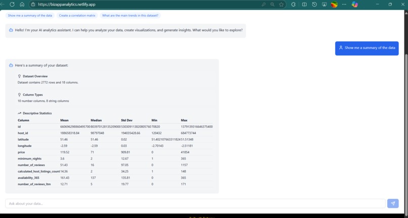 Analytics – screenshot 6