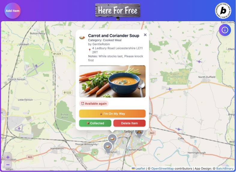 Here For Free – screenshot 2