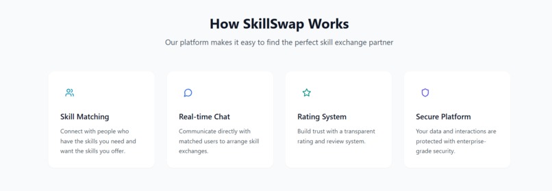 Skill swap  – screenshot 2