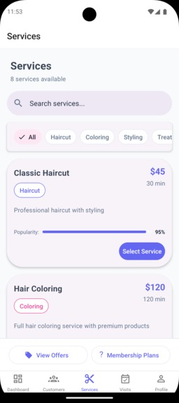 Complete Salon Management System – screenshot 6