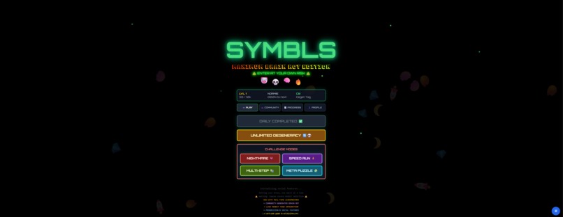 SYMBLS – screenshot 1