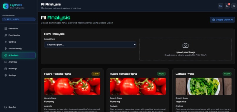AI-Driven Smart Hydroponics System–IOTModern Farming  – screenshot 7
