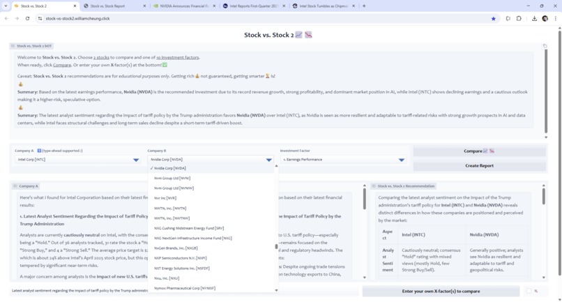 Stock vs. Stock 2 – screenshot 2