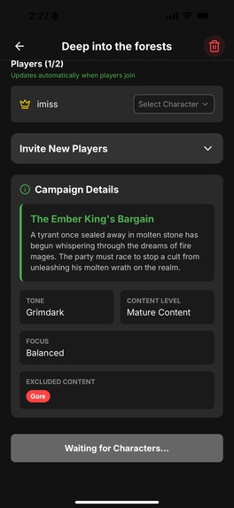 Storylines: 5e RPG Campaigns – screenshot 10