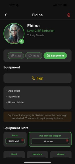 Storylines: 5e RPG Campaigns – screenshot 14