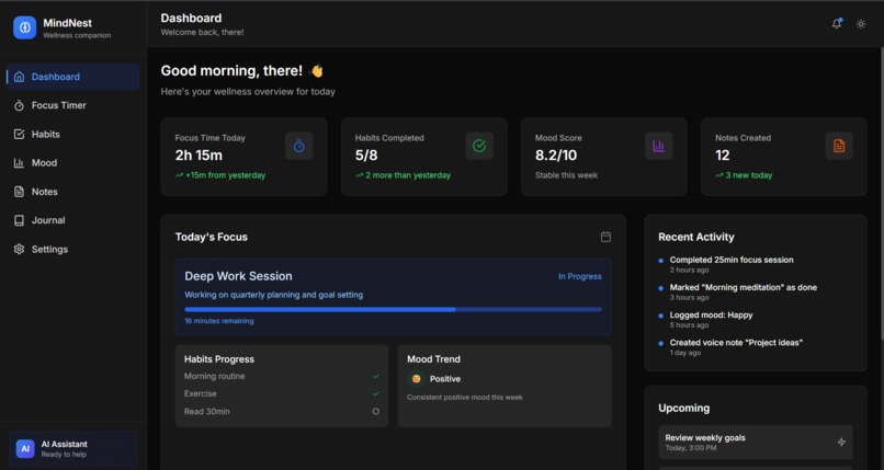 MindNest – screenshot 2