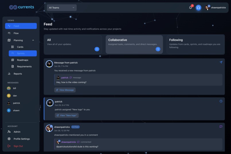 Currents – screenshot 2