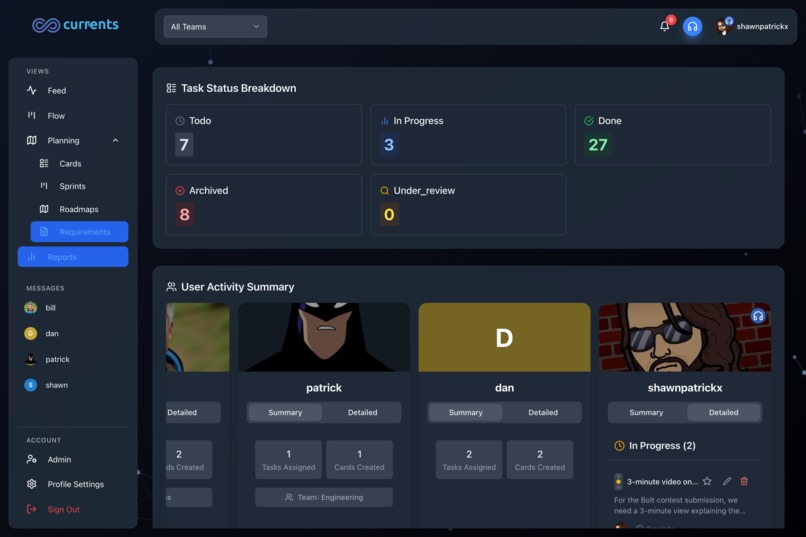 Currents – screenshot 5