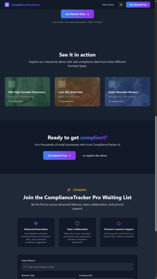 ComplianceTracker – screenshot 6