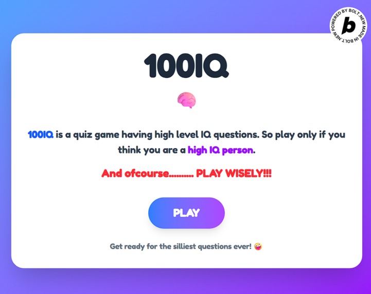 100IQ – screenshot 1
