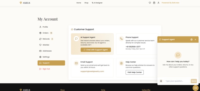 AI-Powered Jewelry Shopping Experience – screenshot 3