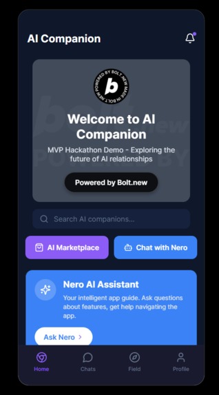Nero - AI Companion – screenshot 1