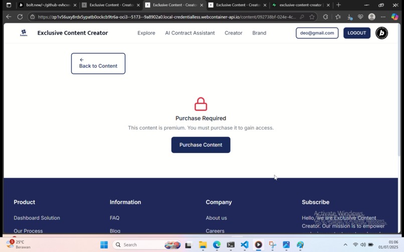 Exclusive Content Creator – screenshot 8