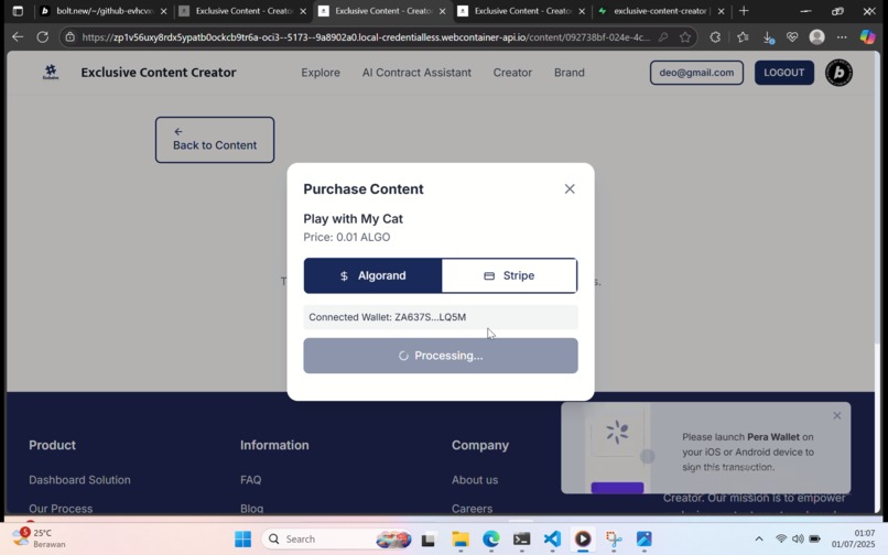 Exclusive Content Creator – screenshot 9