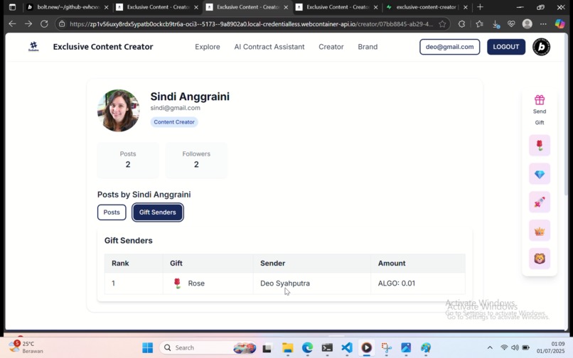Exclusive Content Creator – screenshot 12