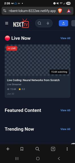 N3XT.TV – screenshot 1