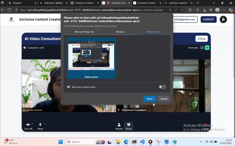 Exclusive Content Creator – screenshot 4
