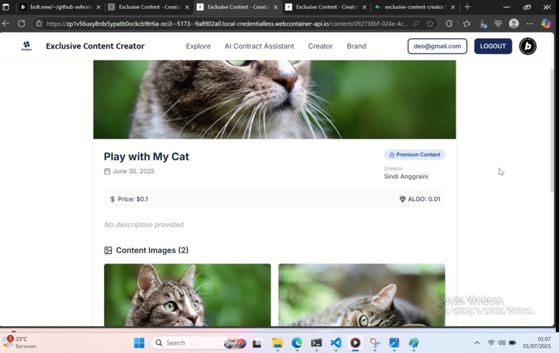 Exclusive Content Creator – screenshot 10