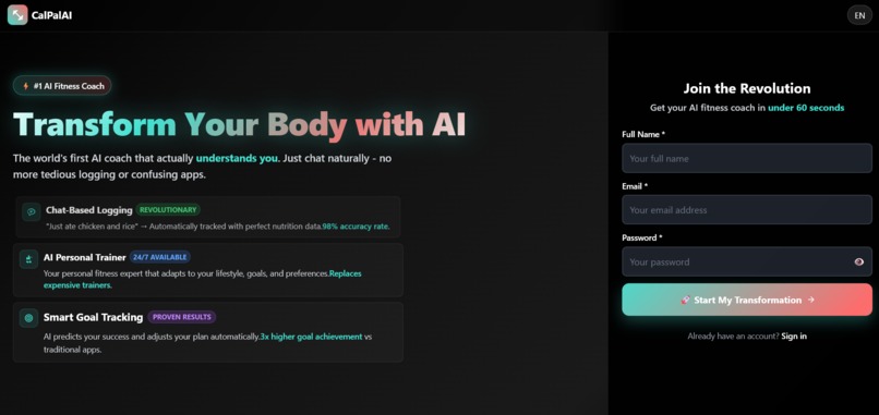 CalPalAI – screenshot 4
