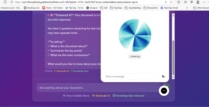 AI Document Conversation Platform – screenshot 3
