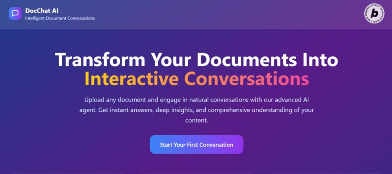 AI Document Conversation Platform – screenshot 4
