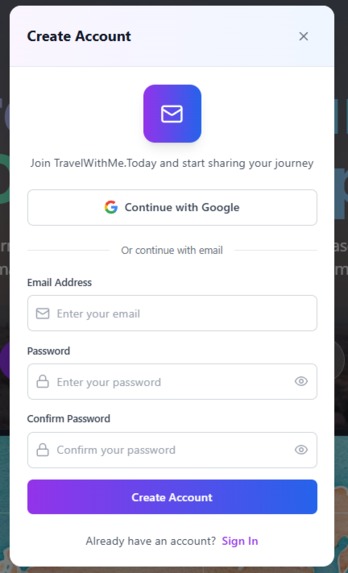 Travel With Me today – screenshot 3