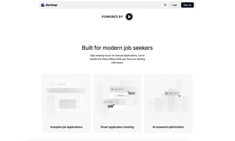Devleap AI – screenshot 1