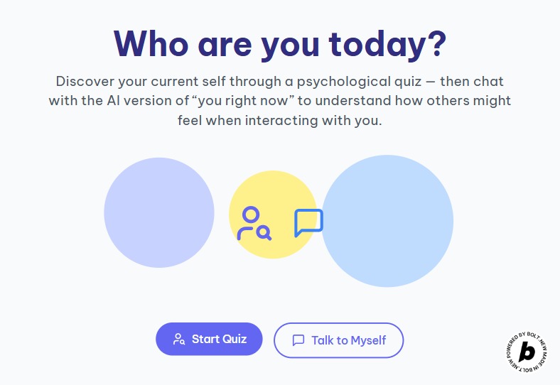 MirrorMind (Talk to yourself. Know yourself) – screenshot 1