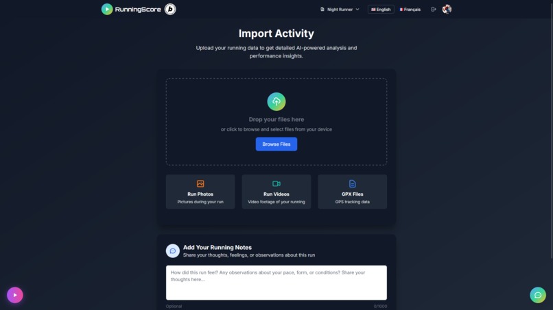 Running Score – screenshot 2