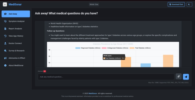 MediSonar – screenshot 2