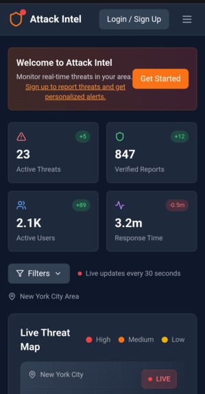 Attack Intel – screenshot 1