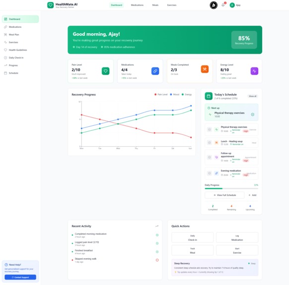 HealthMate.AI – screenshot 2