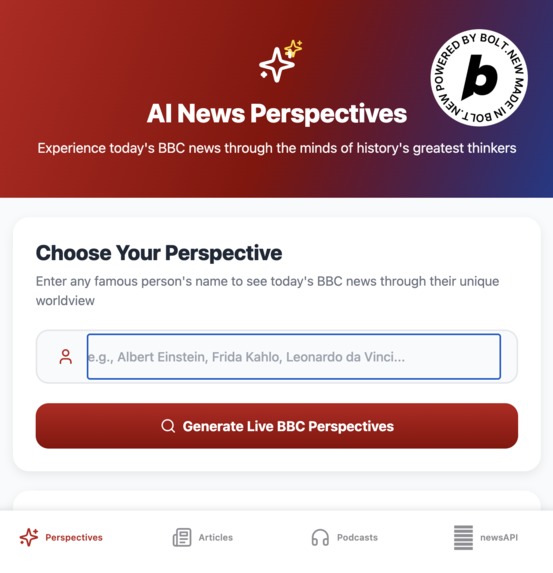 AI News Perspectives – screenshot 1