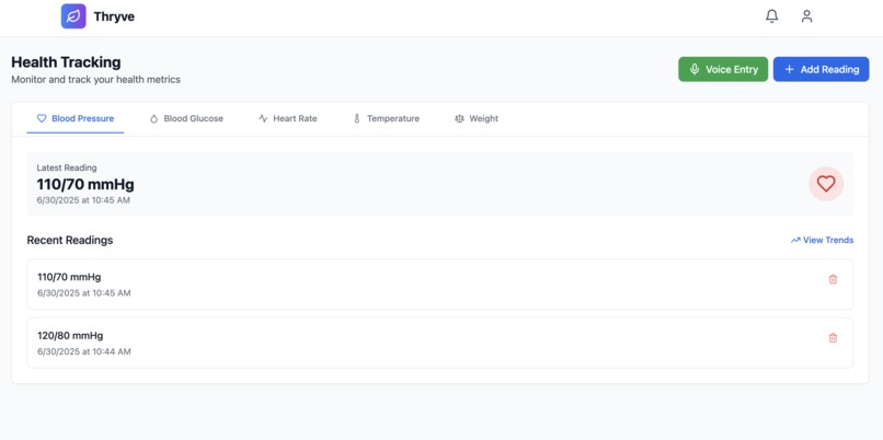 Thryve – screenshot 6