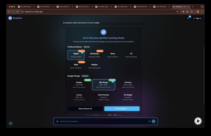Shopwhiz AI – screenshot 2
