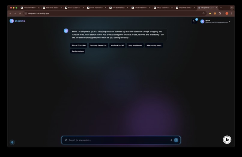 Shopwhiz AI – screenshot 1
