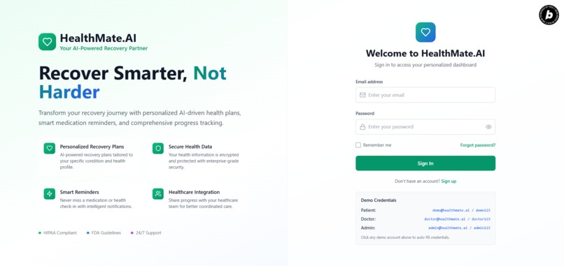 HealthMate.AI – screenshot 1