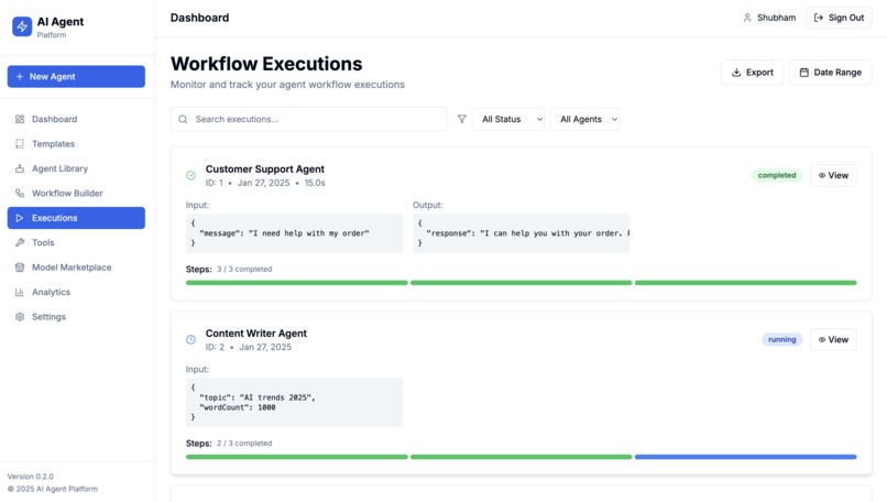 Agentfloww - No Code Agent Builder – screenshot 1