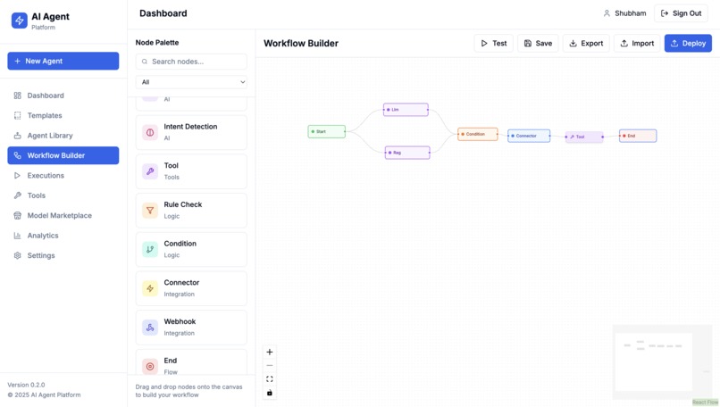 Agentfloww - No Code Agent Builder – screenshot 2